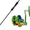 Valiant 500N SPJ MAHI Fishing Rod And Reel Combo(Valiant 500n Spj Mahi Combo) -Accurate Fishing Shop bv2 500Nspjmahi combo